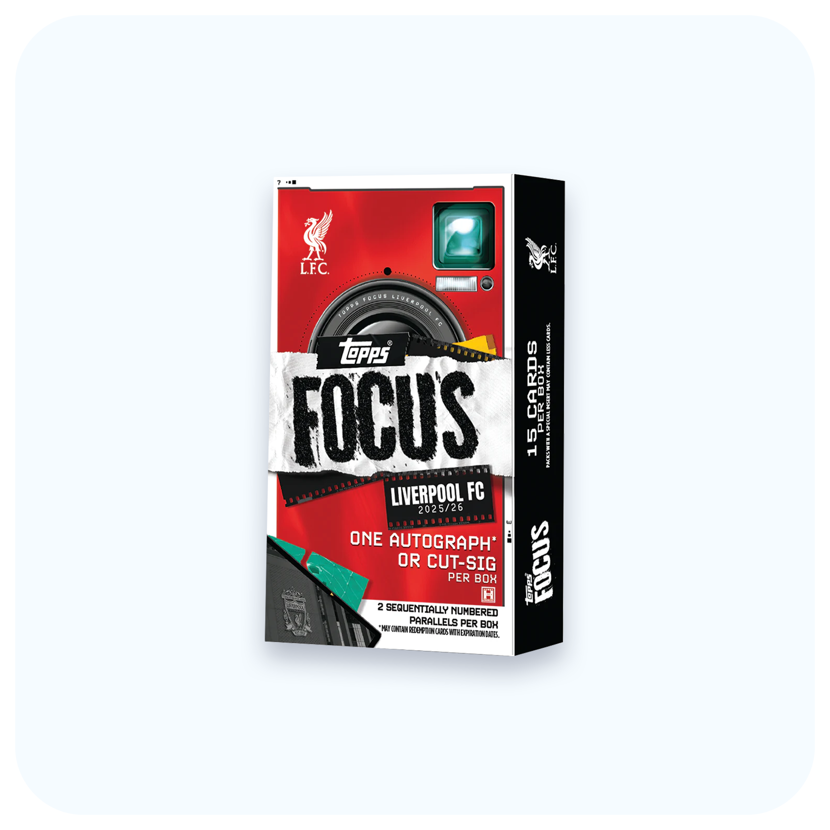 25/26 Topps® Focus Liverpool - Boxiki.pl