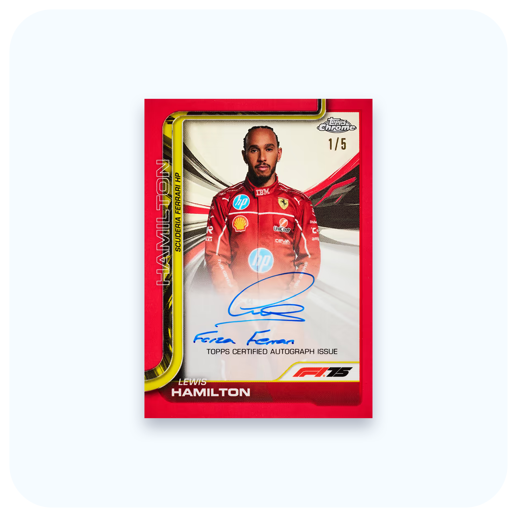 2025 Topps Chrome® Formula 1 - Value Box [PERSONAL] - Boxiki.pl