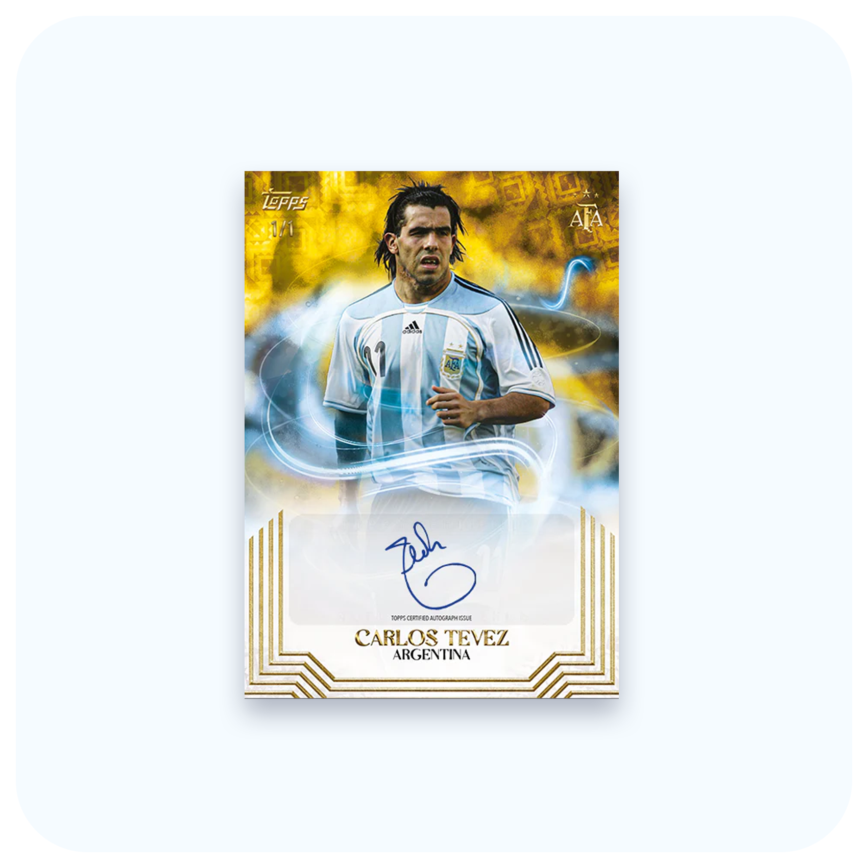 Carte Collection Diego Maradona - Topps Leyendas Argentinas 2025 - Numérotée 03/49